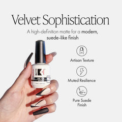 KUPA GelFinity close-up texture highlighting smooth velvet-matte benefit