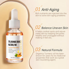 Kurchugo dropper dispensing serum highlighting easy application benefit