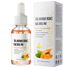 Kurchugo front bottle showing turmeric serum for brightening