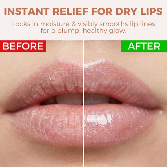KUREELECT close-up of smooth lip butter texture for instant hydration