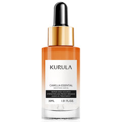 Kurula bottle front view showing label and compact size, enhances shelf appeal
