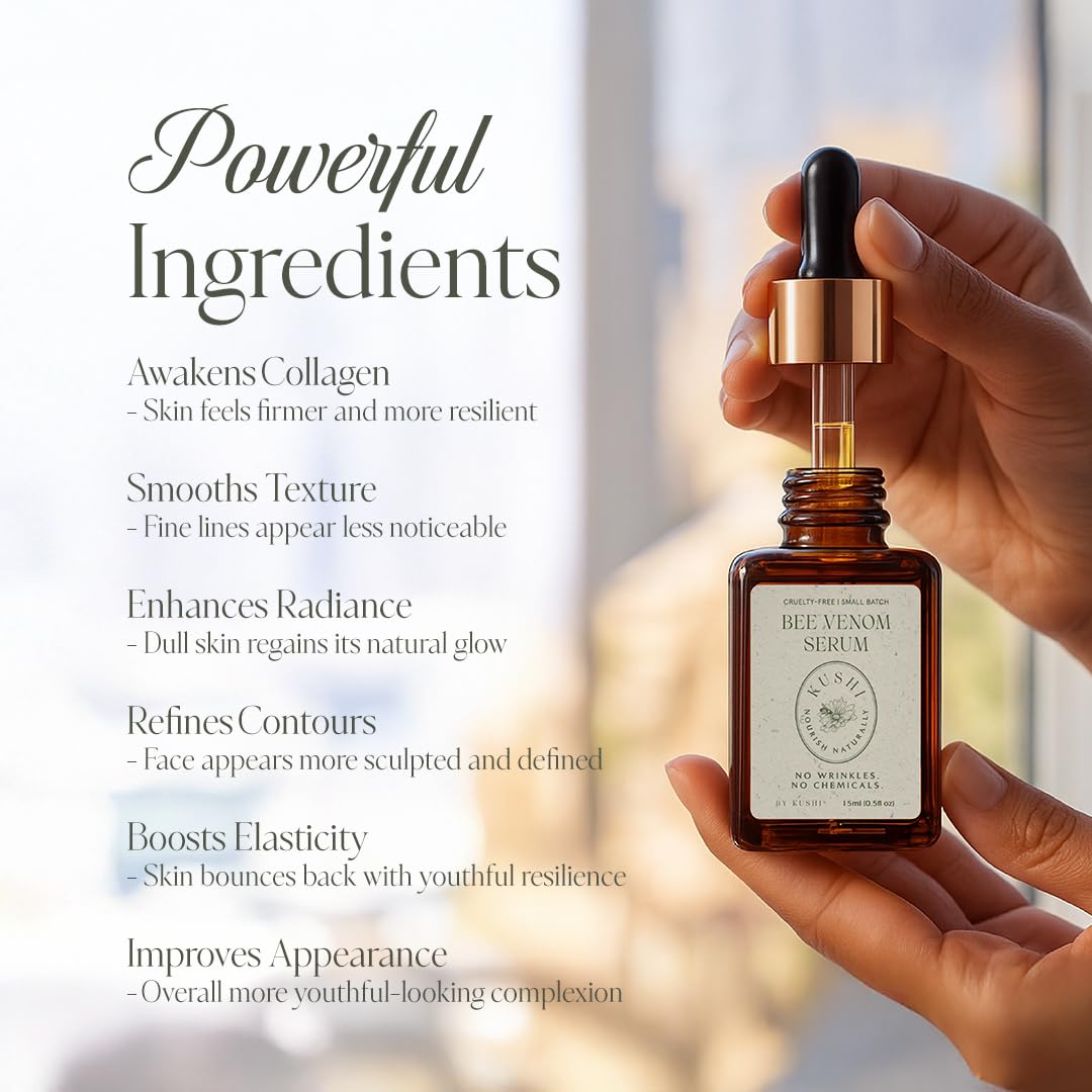 KUSHI with Manuka honey ingredient emphasizing natural hydration benefits