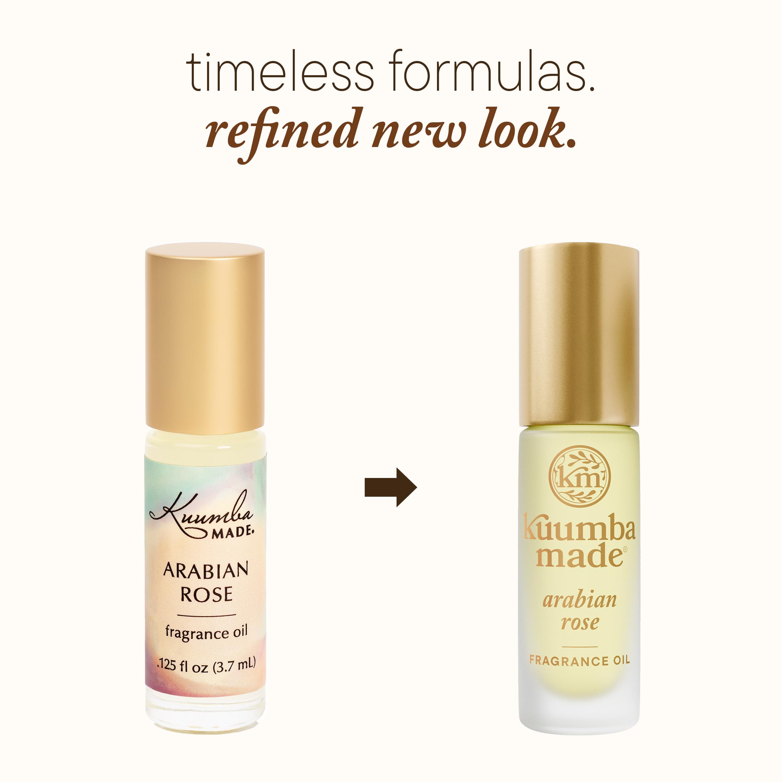 Kuumba Made rollerball close-up demonstrating smooth application and precise control