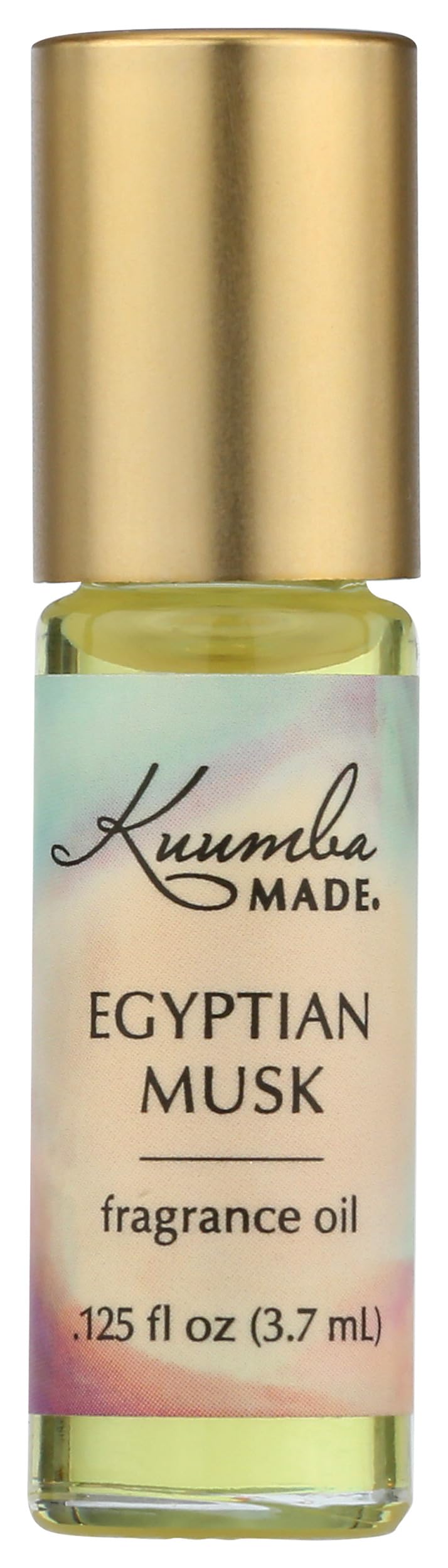 Kuumba Made front bottle view showing compact travel-friendly fragrance