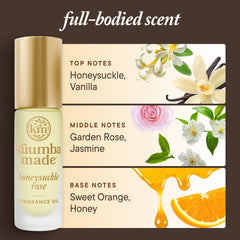 Kuumba Made label and ingredient list showing vegan, alcohol-free benefit