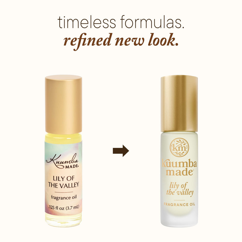 Kuumba Made rollerball close-up for smooth, precise application benefit