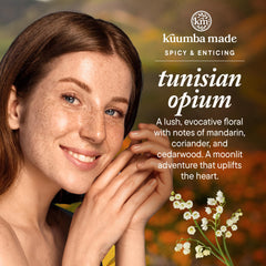 Kuumba Made oil texture on skin demonstrating moisturizing, non-drying feel