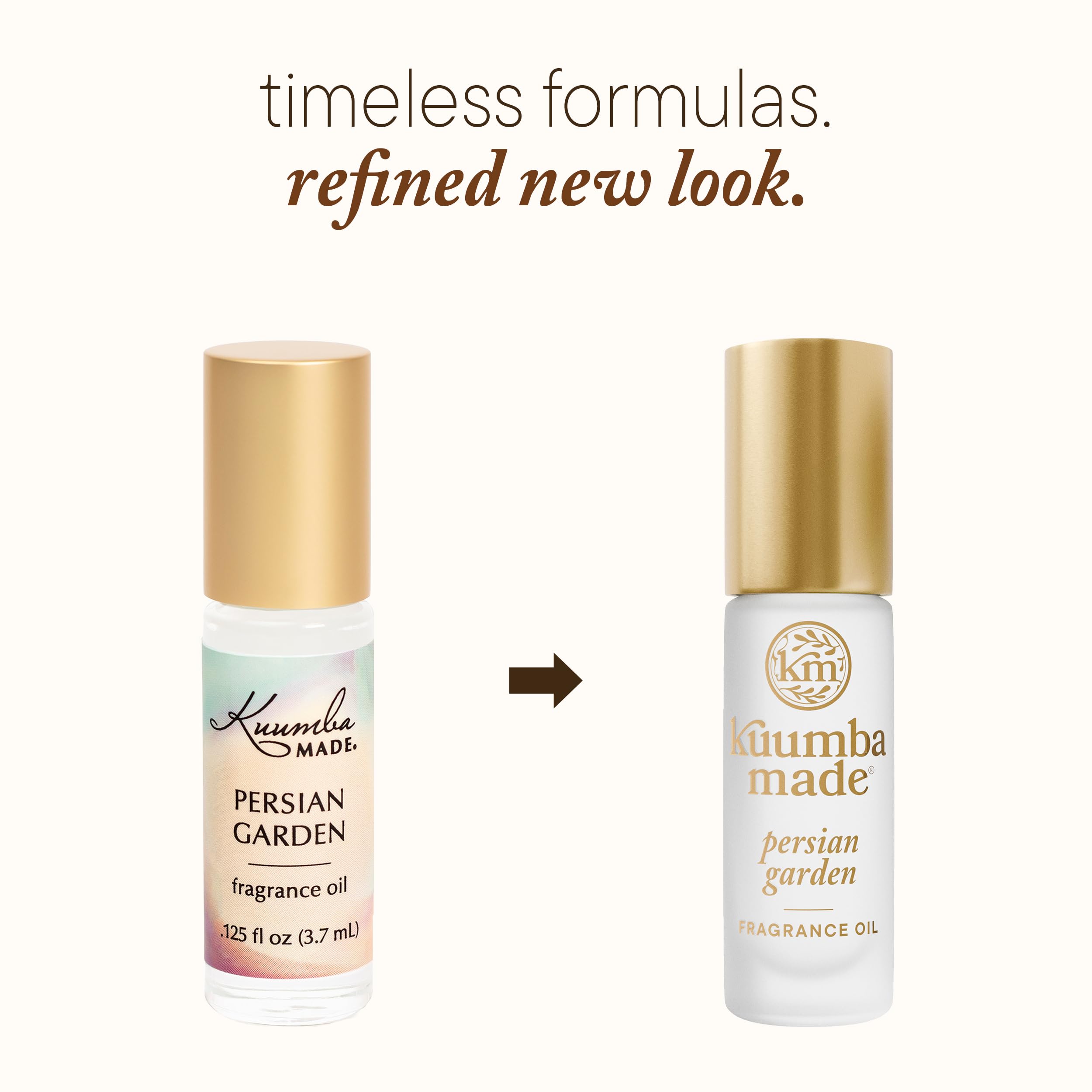 Kuumba Made rollerball detail highlighting smooth application and controlled dispensing benefit