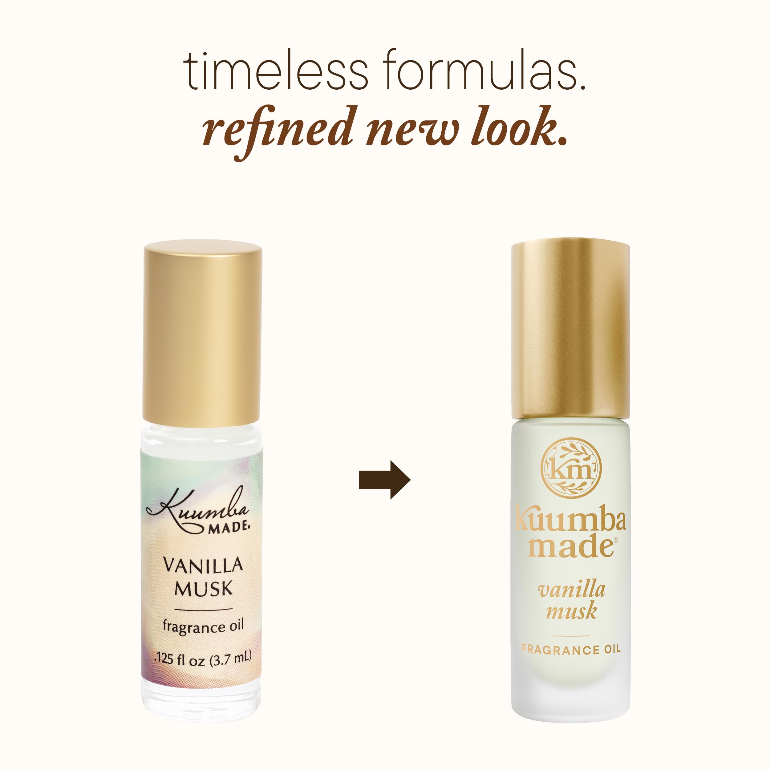 Kuumba Made rollerball applying fragrance to wrist for precise easy touch-ups