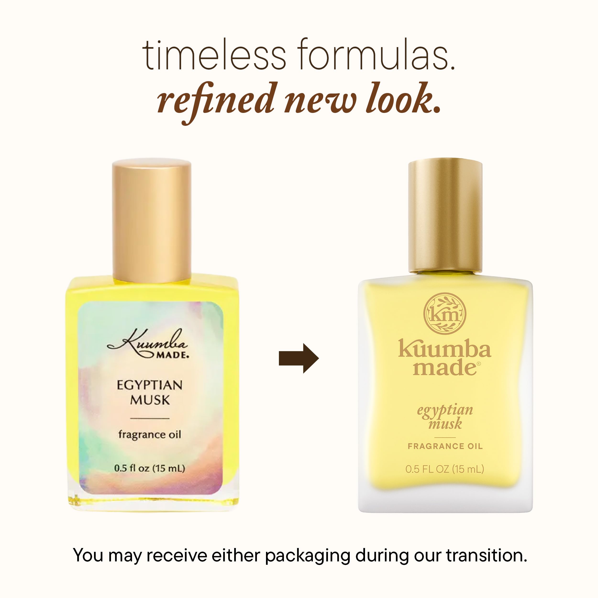 Kuumba Made roll-on application on wrist demonstrating smooth, precise use