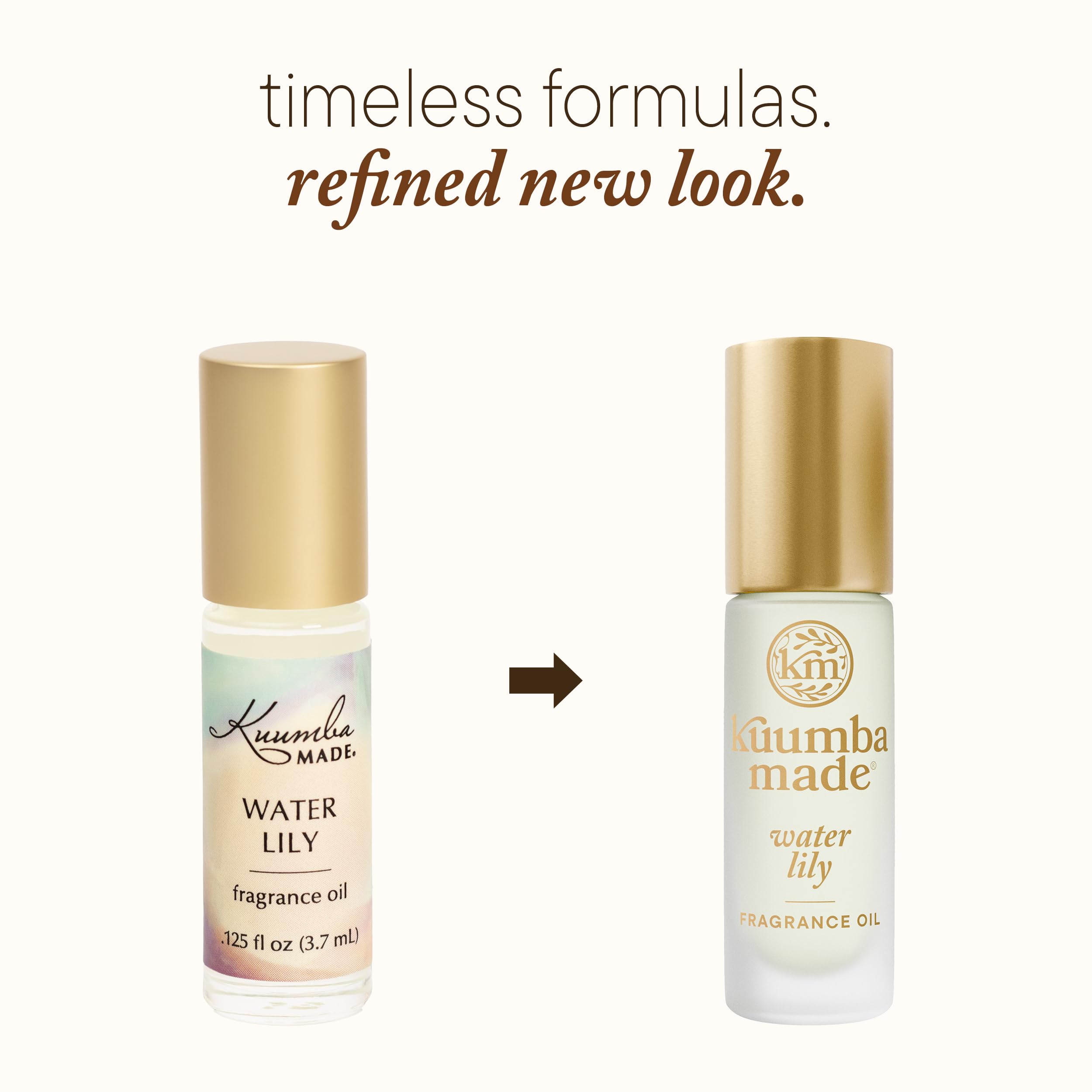 Kuumba Made rollerball close-up demonstrating smooth application and no-mess use