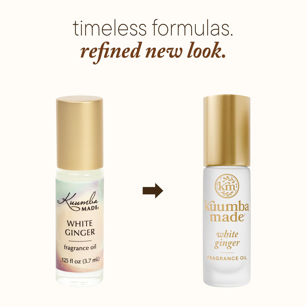 Kuumba Made rollerball detail highlighting smooth application benefit
