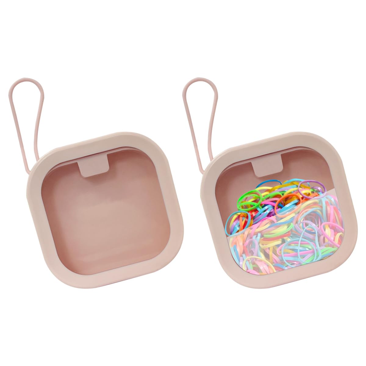 KVZVK front view of two organizer boxes shows compact travel-ready design and convenience