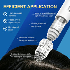 Kweqdsd roll-on applicator close-up for precise application and less mess