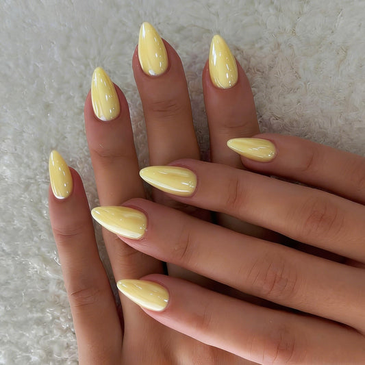 KXAMELIE front packaging showing 30-piece chrome cream yellow set and easy selection