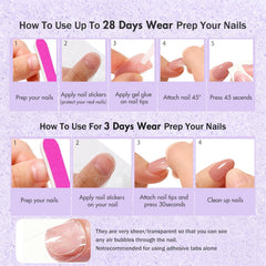 KXAMELIE hands typing with nails on, illustrating everyday durability