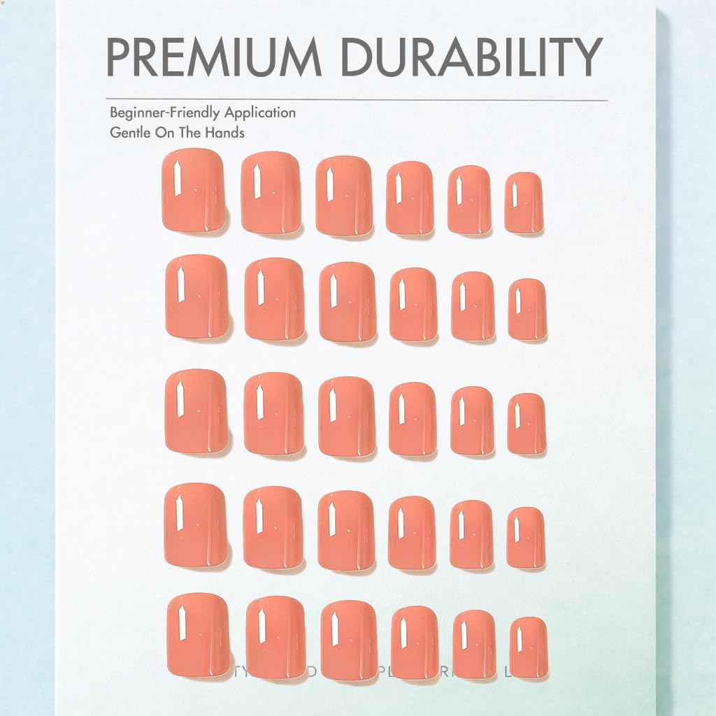 KXAMELIE laid-out 15 nail sizes displaying selection and perfect fit options