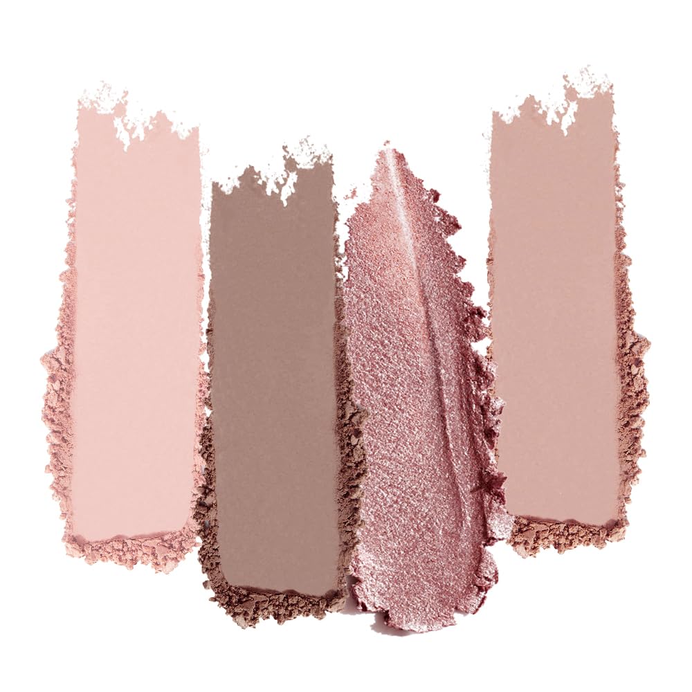 KXmzeG swatches on arm showing cool taupe and deep plum payoff