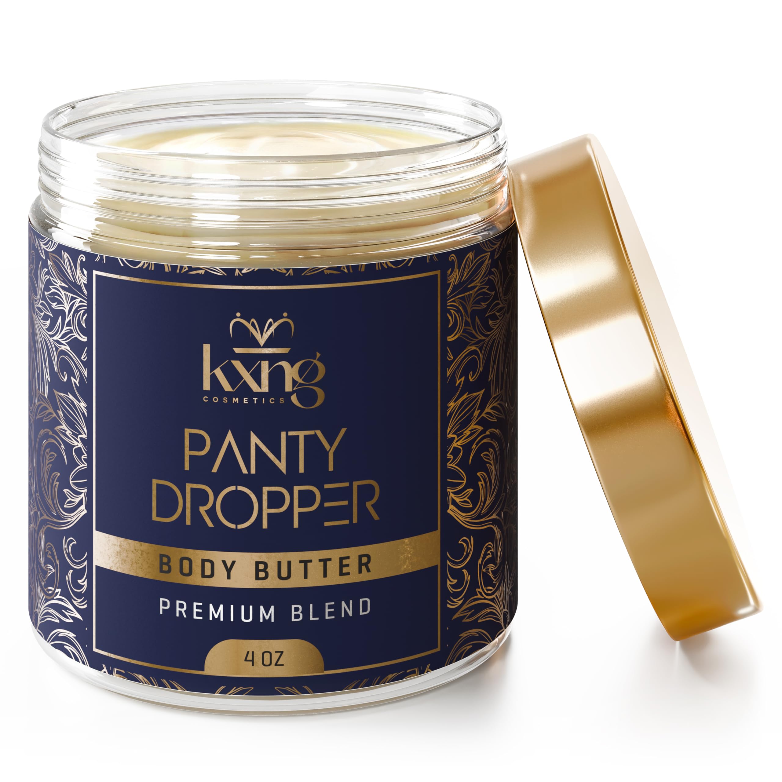 KXNG Cosmetics jar front packaging showing clean design and benefit of hydration