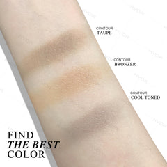 KYDA brush with swatch demonstrating buildable pigment for natural depth