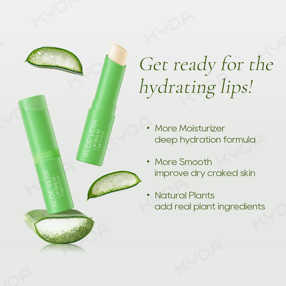 KYDA close-up of aloe texture highlighting soothing hydration