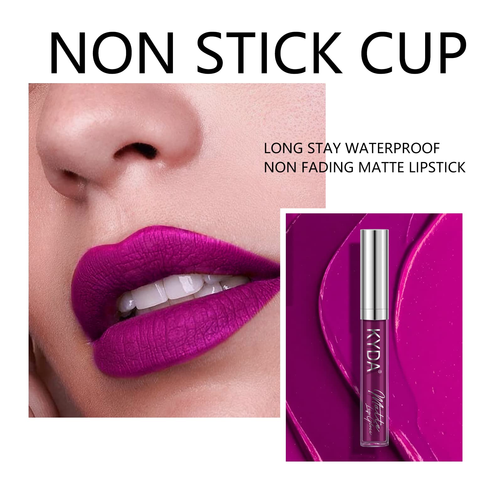 KYDA close-up applicator tip showing creamy texture for even glide benefit