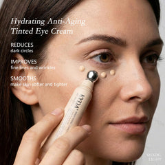 KYDA eye cream applicator tip close-up for precise application