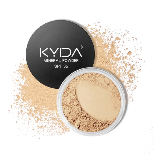 KYDA jar front view showing fair light shade and compact design benefit