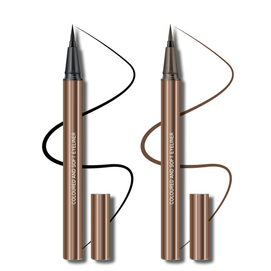 KYDA front packaging showing both eyeliner pens and benefits of dual shades