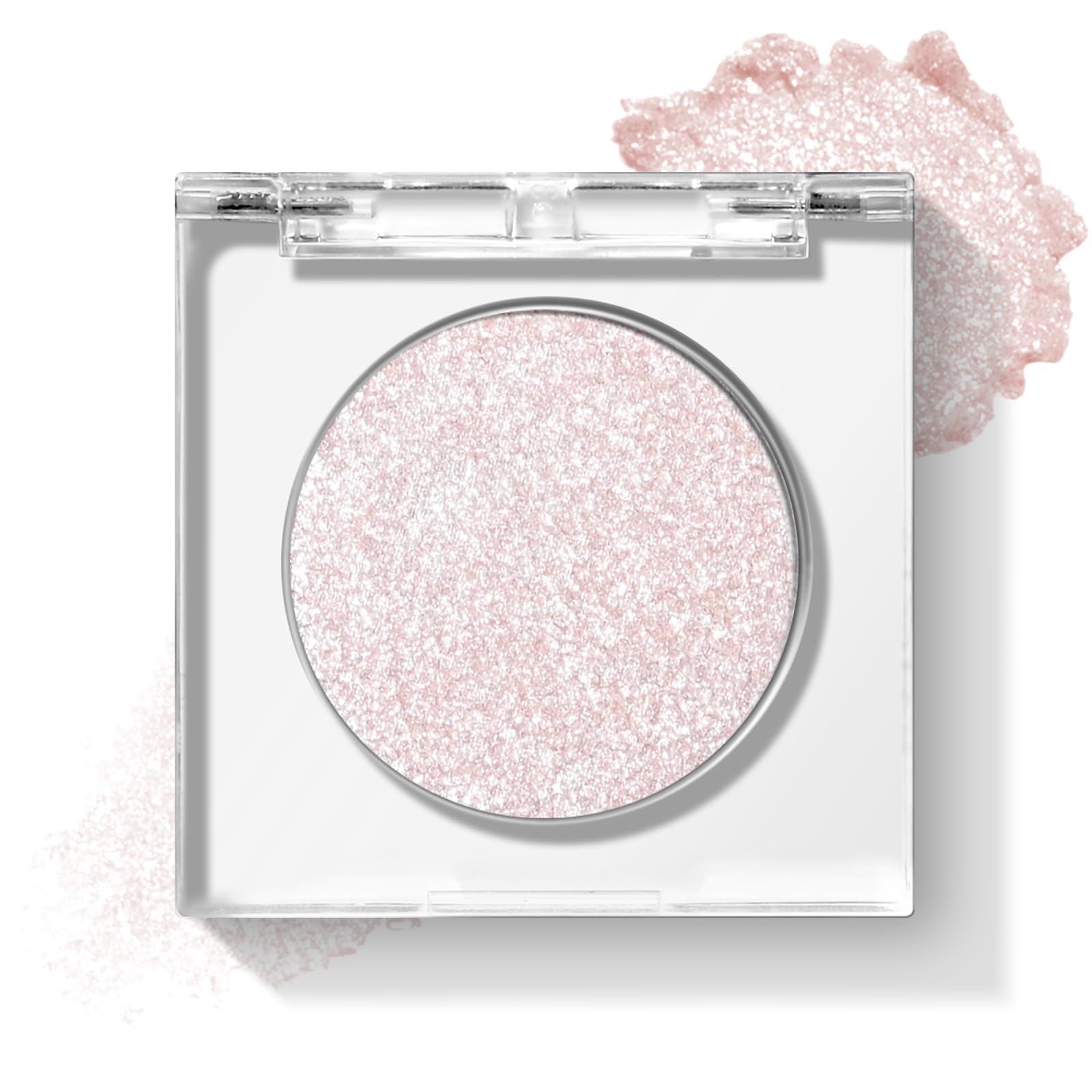 KYDA front pan showing pale champagne silver shade and glossy finish