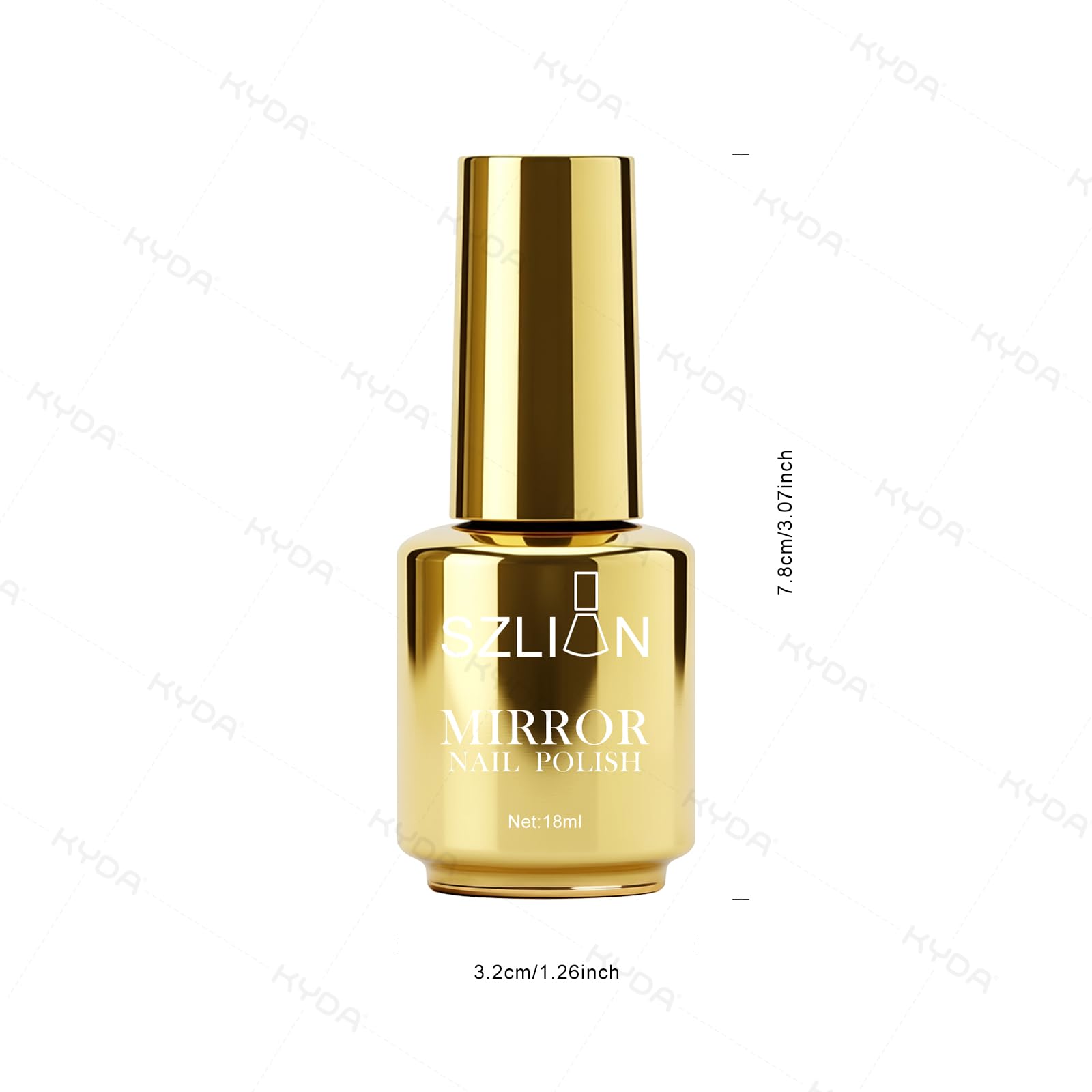 KYDA boxed set and bottle displaying ready-to-use professional polish