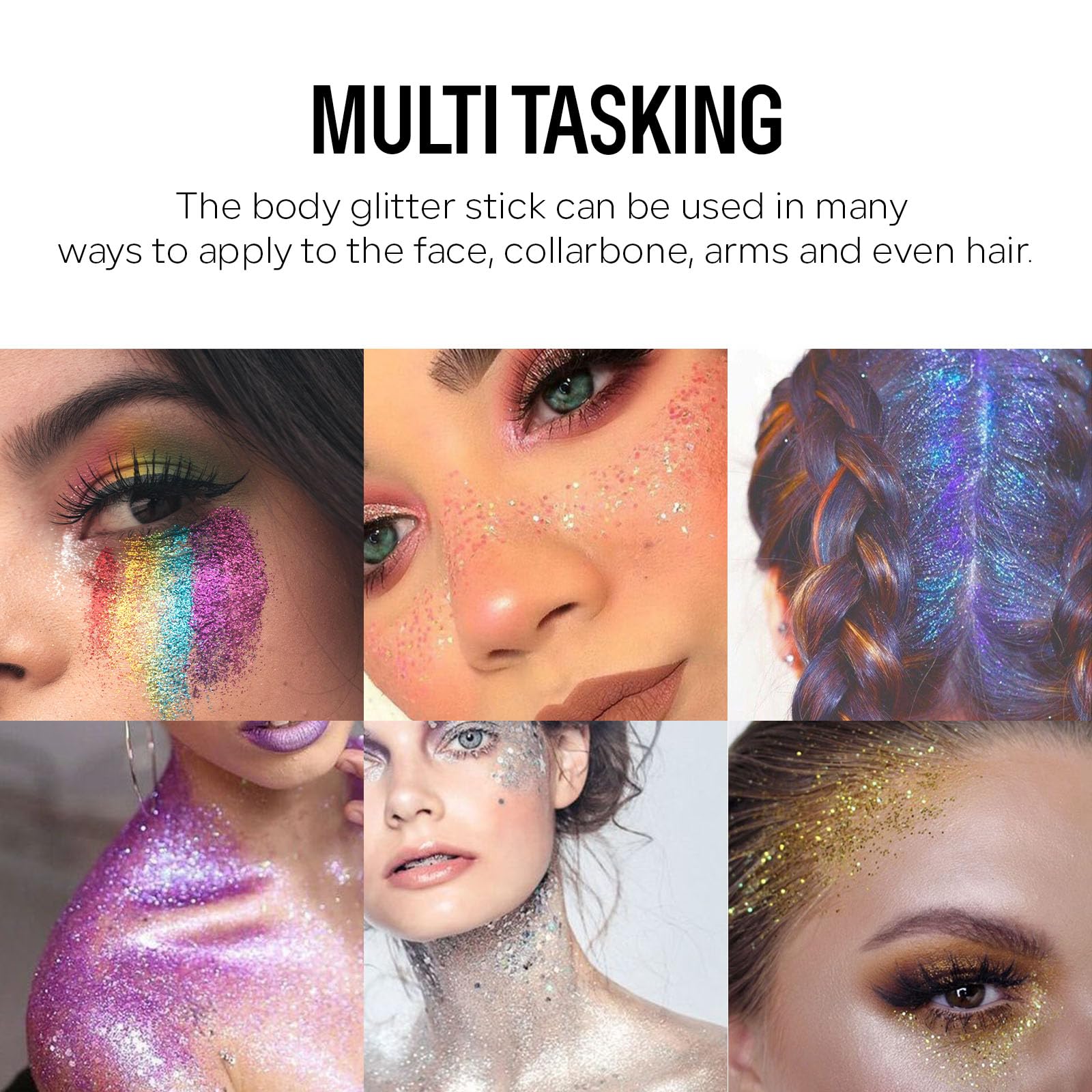 KYDA glitter stick twist mechanism revealed for easy mess-free application
