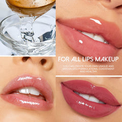 KYDA being applied to lips in lifestyle shot showing hydrating sheen