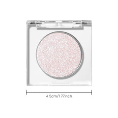 KYDA model wearing soft glam look to show wearable sparkle