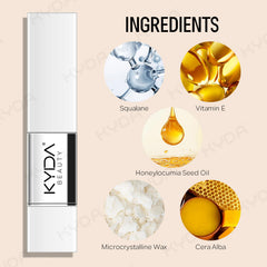 KYDA open cap revealing cream core showing easy twist-up use and controlled dispensing benefit