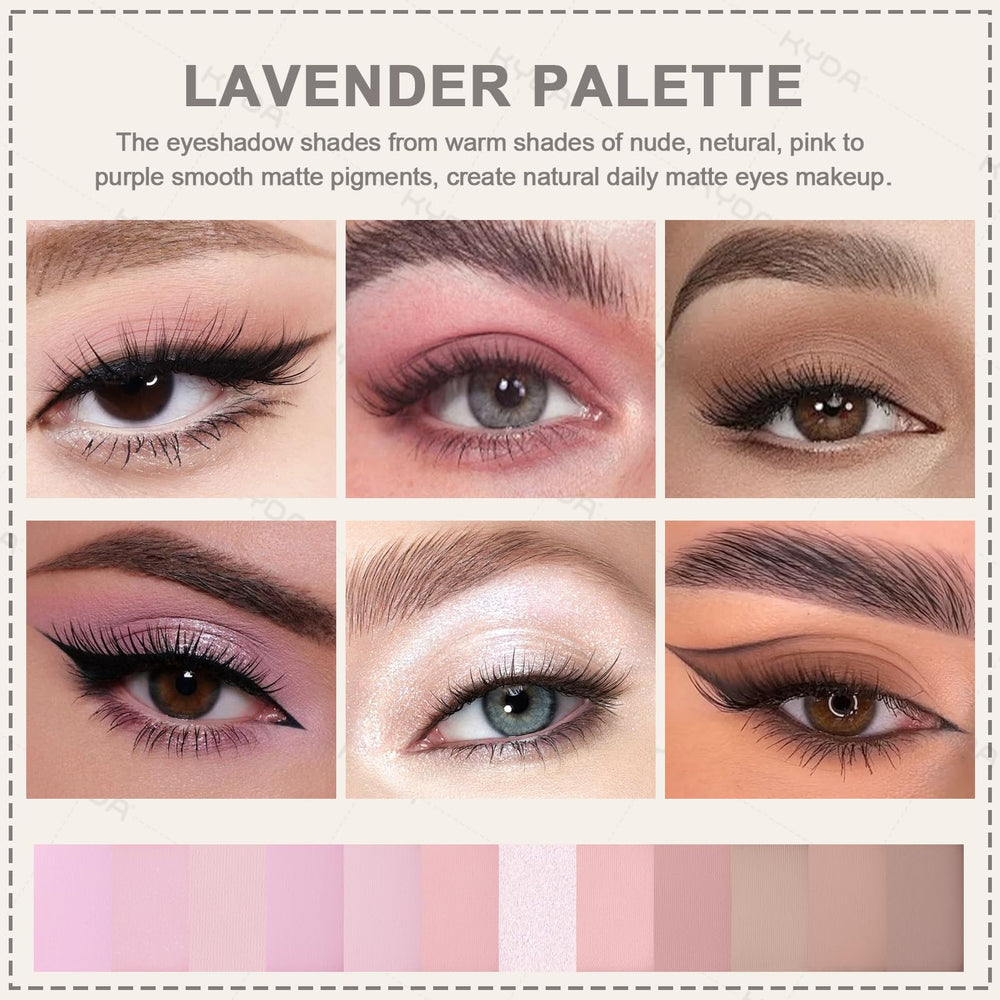 KYDA open palette on dressing table illustrating wearable daily shades
