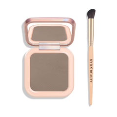 KYDA palette front open showing cool-tone pans and easy selection benefit