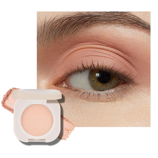 KYDA front view single peach matte pan showcasing compact size and shade