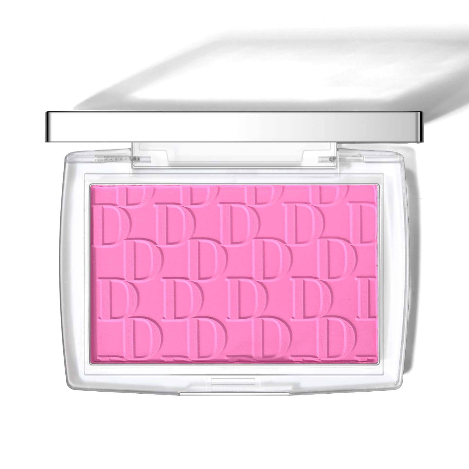 KYDA front compact showing embossed blush and clear shade
