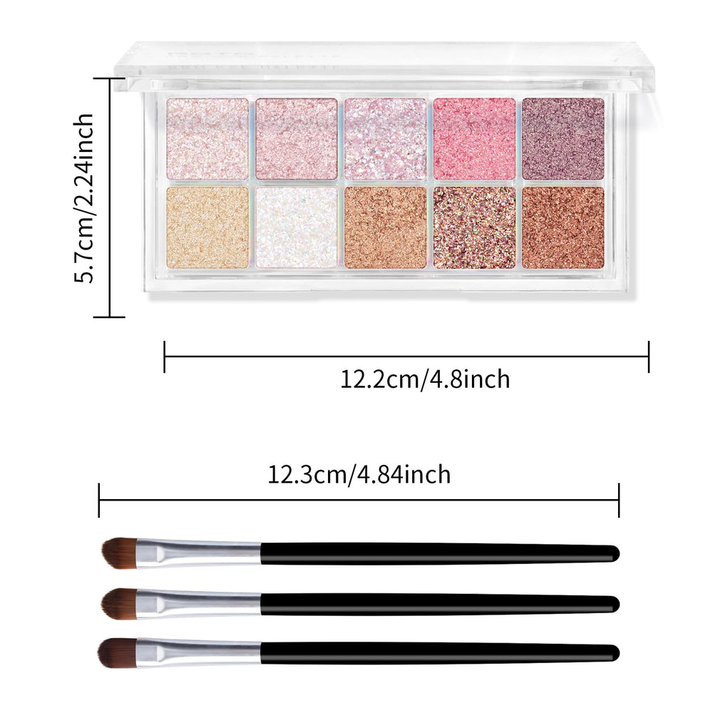 KYDA palette in hand for size comparison and travel-friendly benefit
