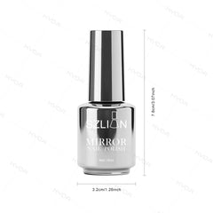 KYDA silver polish with top coat showing enhanced durability and gloss benefit