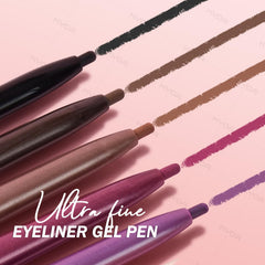 KYDA creamy gel texture swatched to show rich matte pigment and blendability