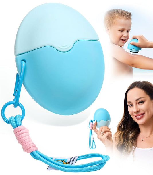 KYHDIYA front view showing compact applicator, easy packing benefit