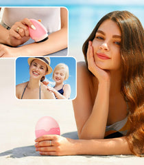 KYHDIYA packed in a beach bag for on-the-go touch-ups and outdoor convenience