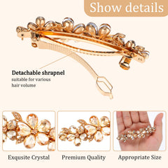 Kynigo barrette side clasp detail showing sturdy grip benefit