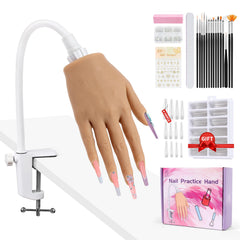 KZAOPZ realistic silicone hand front view shows lifelike feel for practice