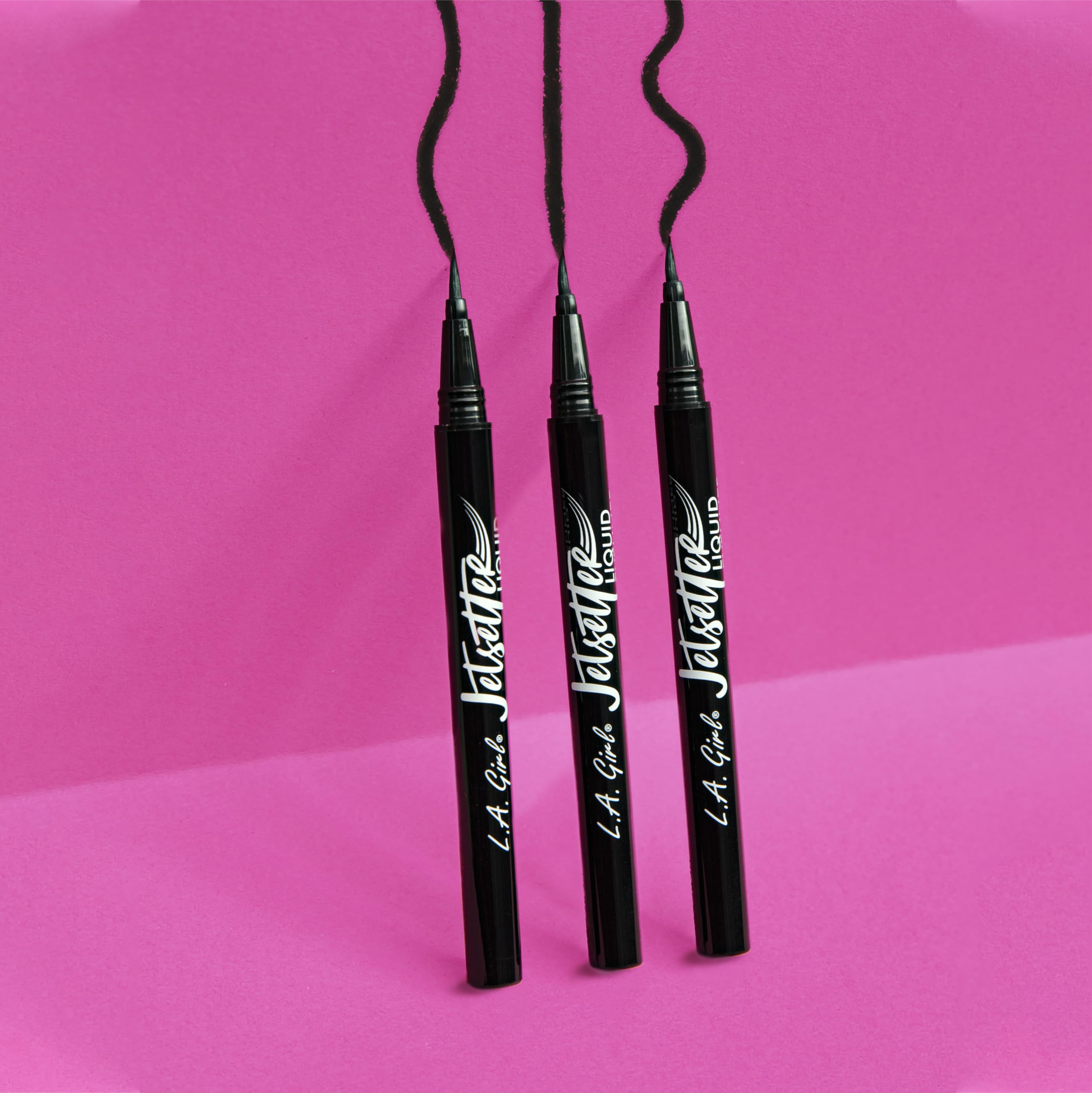 L.A. Girl air-tight cap and tip detail preserving product freshness