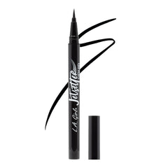 L.A. Girl close-up of fine brush tip highlighting precision control