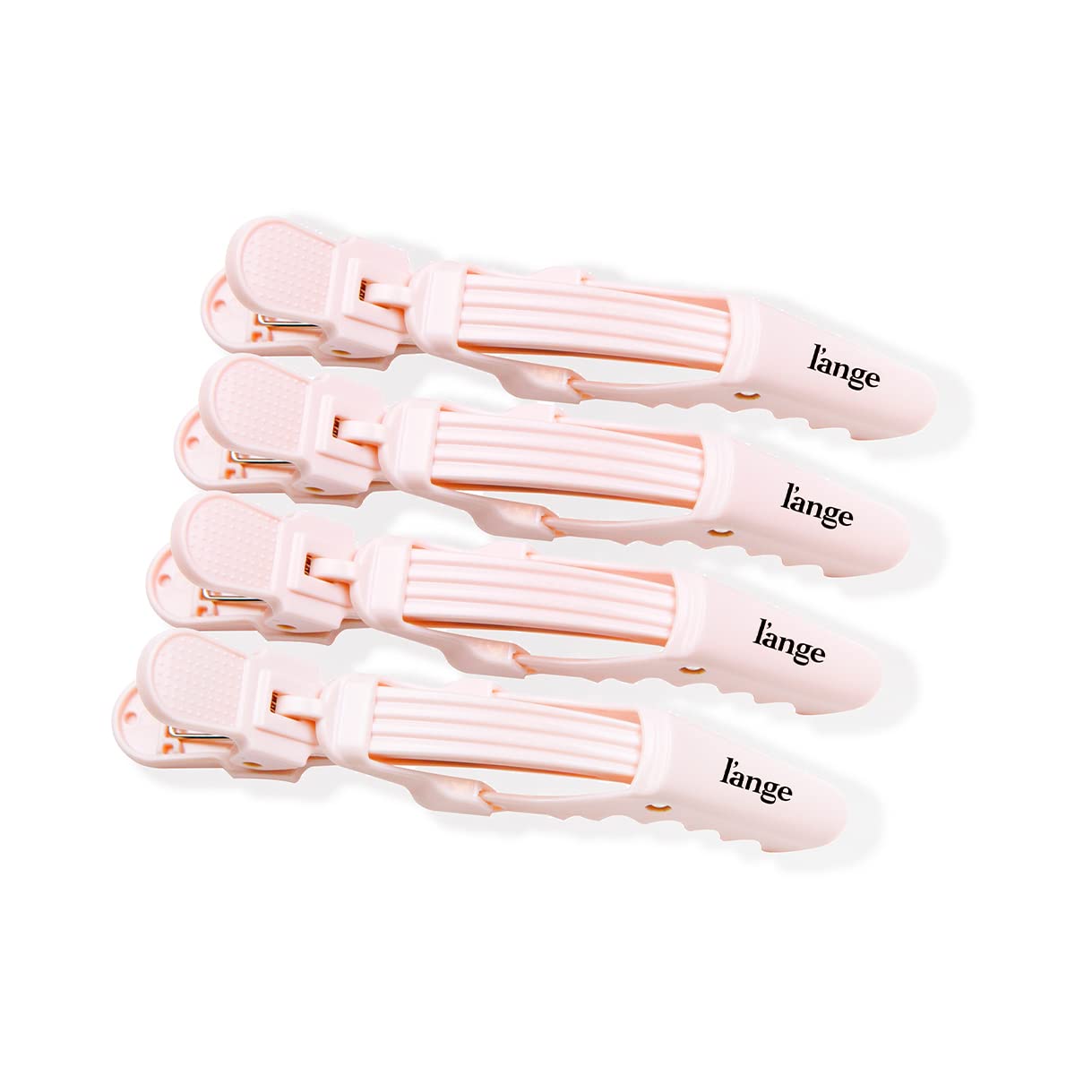 L'ANGE HAIR front view blush clip showing secure hold benefit