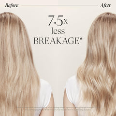L’ANZA close-up of hair strands with glossy shine and strengthened look